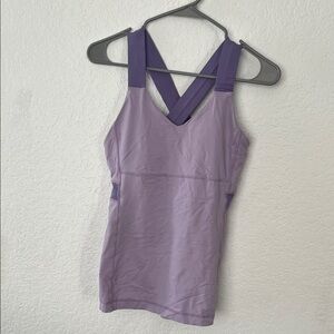 Lululemon Athletica Lavender Tank Top